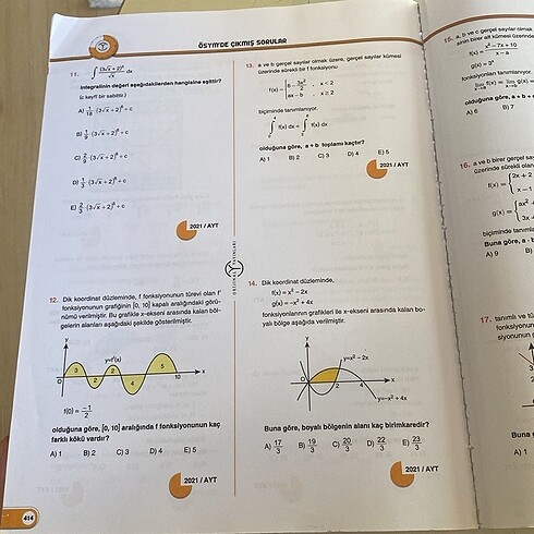 Orijinal Ayt Matematik Soru Bankası - Görsel 5