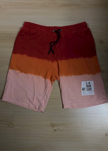 Bağcıklı Erkek Tie-Dye Şort