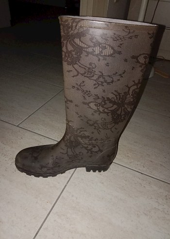 Diz Boyu yağmur çizmesi - Görsel 2