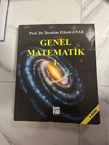 Genel Matematik prof. dr. İbrahim Ethem Anar