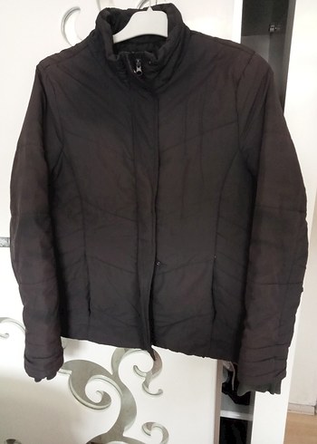 Pull and Bear Kahverengi Kemerli Kadın Ceket
