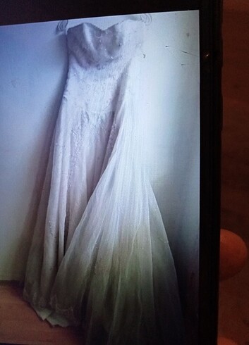 Uzun kuyrukju.gelinlik - Görsel 8