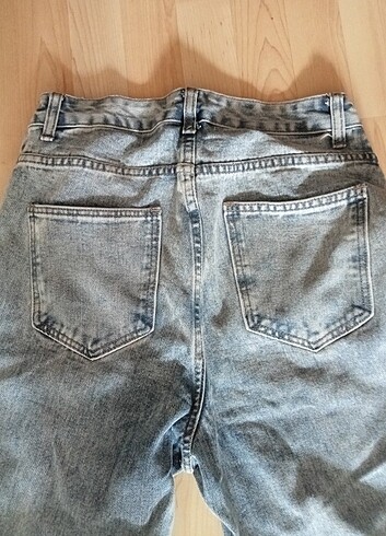 38 Beden mavi Renk Bol.paça.bayan.pantalon