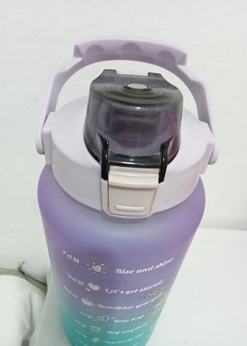 Pastel Mor Bebek Şişesi - Görsel 3