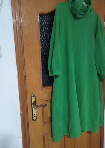 Yeşil Midi Kadın Sabahlık - Görsel 4