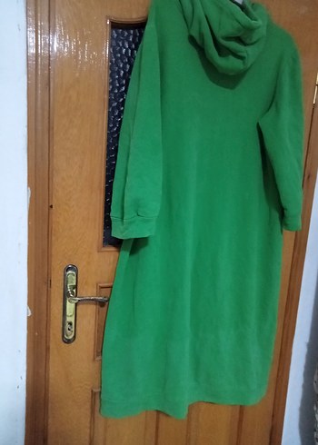 Yeşil Midi Kadın Sabahlık - Görsel 2