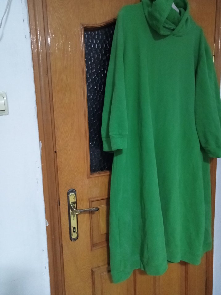 Yeşil Midi Kadın Sabahlık - Görsel 4