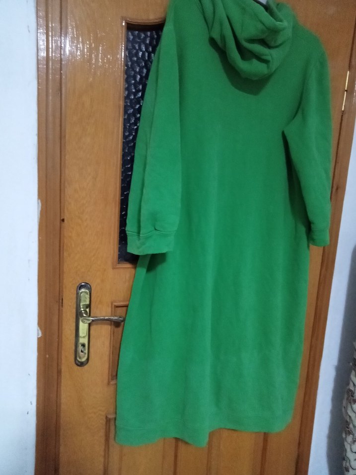 Yeşil Midi Kadın Sabahlık - Görsel 2