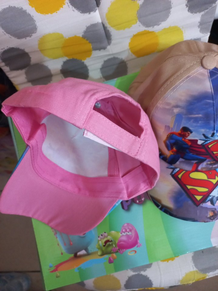 Çocuklar için Renkli Süpermen unicorn Gökkuşağı Şapkaları - Görsel 3