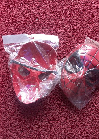 Renkli Örümcek Adam Maskesi - Görsel 5