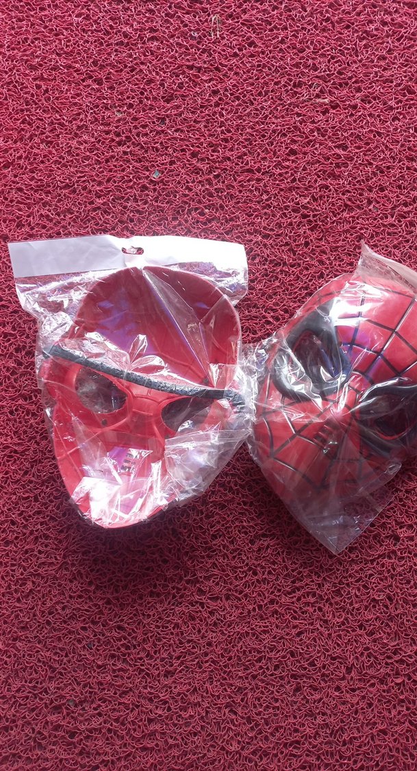 Renkli Örümcek Adam Maskesi - Görsel 5