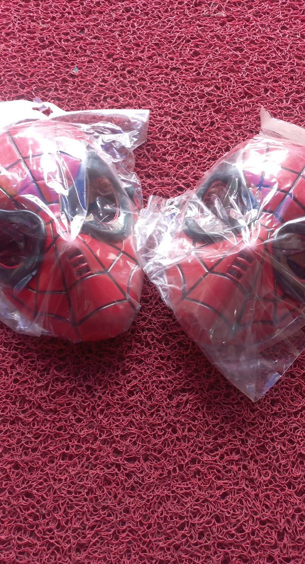 Renkli Örümcek Adam Maskesi - Görsel 4