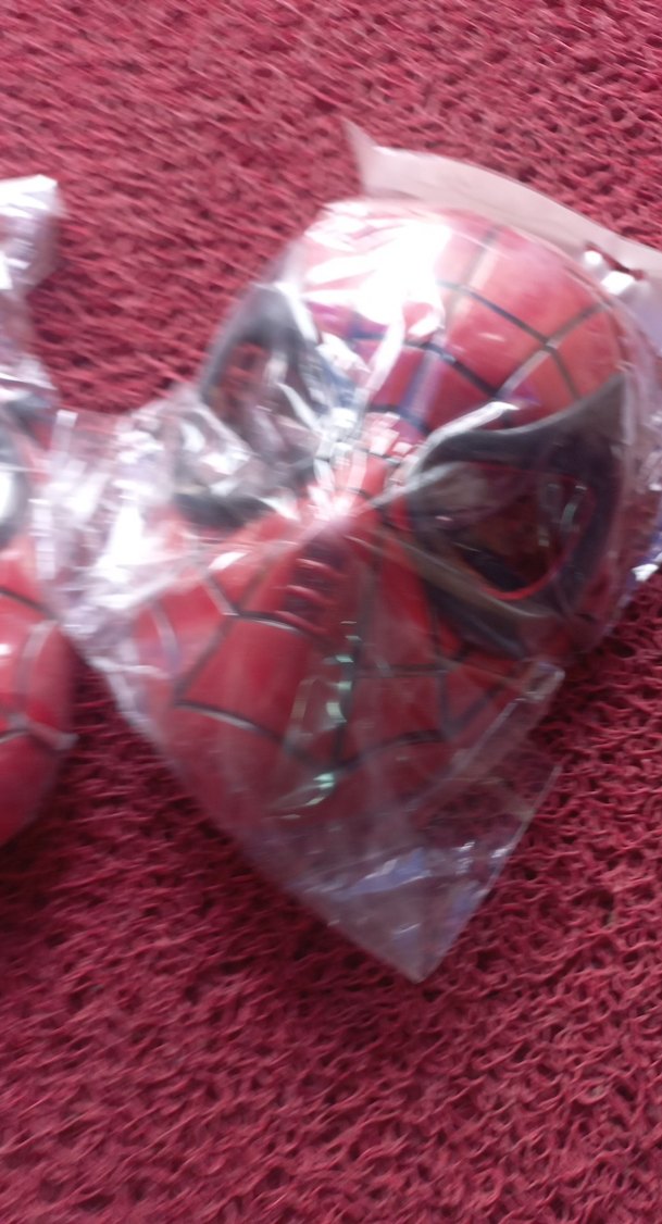 Renkli Örümcek Adam Maskesi - Görsel 3