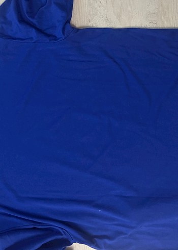 Mavi PUMA Baskılı Erkek Spor Tişörtü - Görsel 2