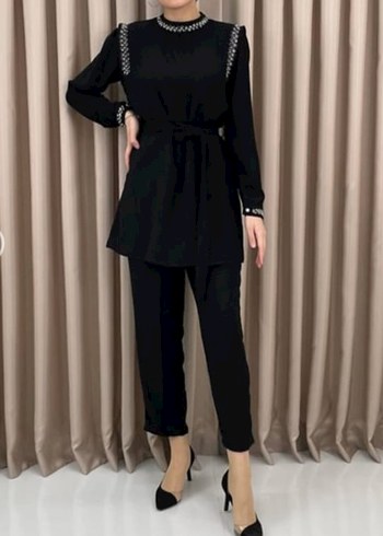tesettür pantalon takımı