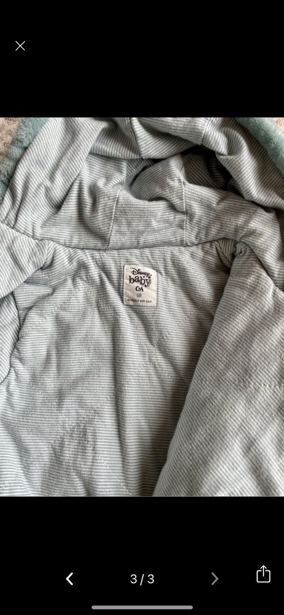 Kadife Mickey mouse astronot mont - Görsel 3