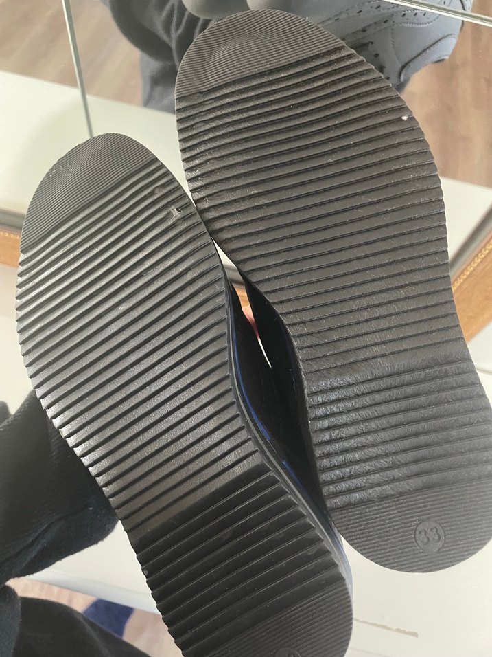 Klasik Erkek çocuk siyah Deri Ayakkabı - Görsel 3