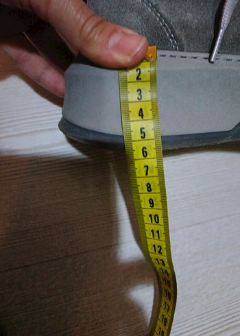 Gri Süet Kürklü Kadın Dolgu Topuk Bot - Görsel 6