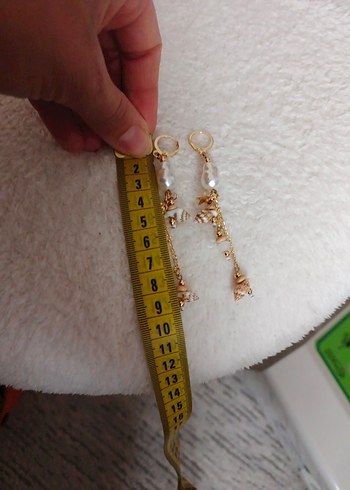 Altın Renkli Etnik Deniz Yıldızı Küpe - Görsel 5