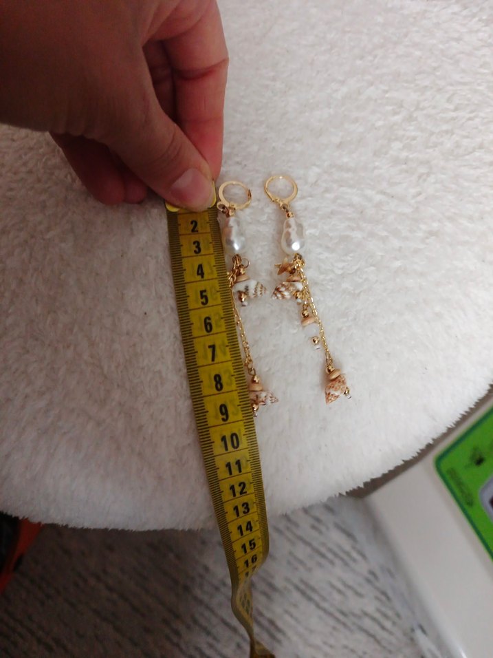 Altın Renkli Etnik Deniz Yıldızı Küpe - Görsel 5