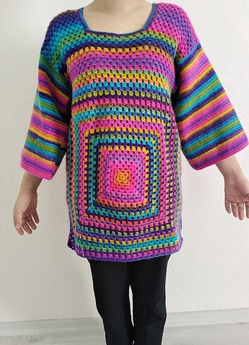38 Beden çeşitli Renk Tunik #tunik