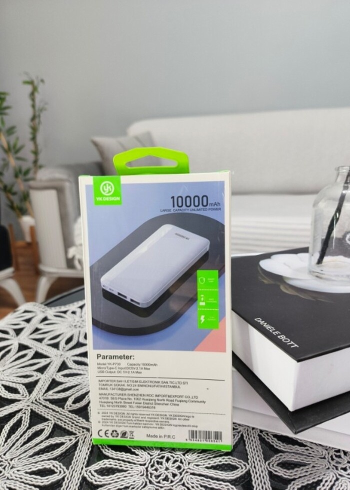 2 Usb Çıkışlı Powerbank 10.000 Mah - Görsel 3