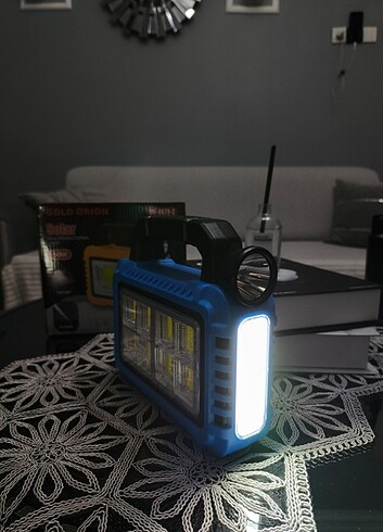 Kamp Lambsı Güneş Enerji veya usb şarzlı - Görsel 2