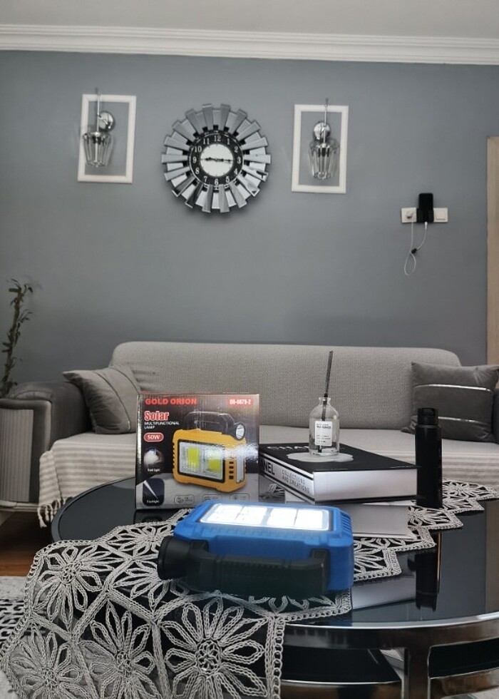 Kamp Lambsı Güneş Enerji veya usb şarzlı - Görsel 5