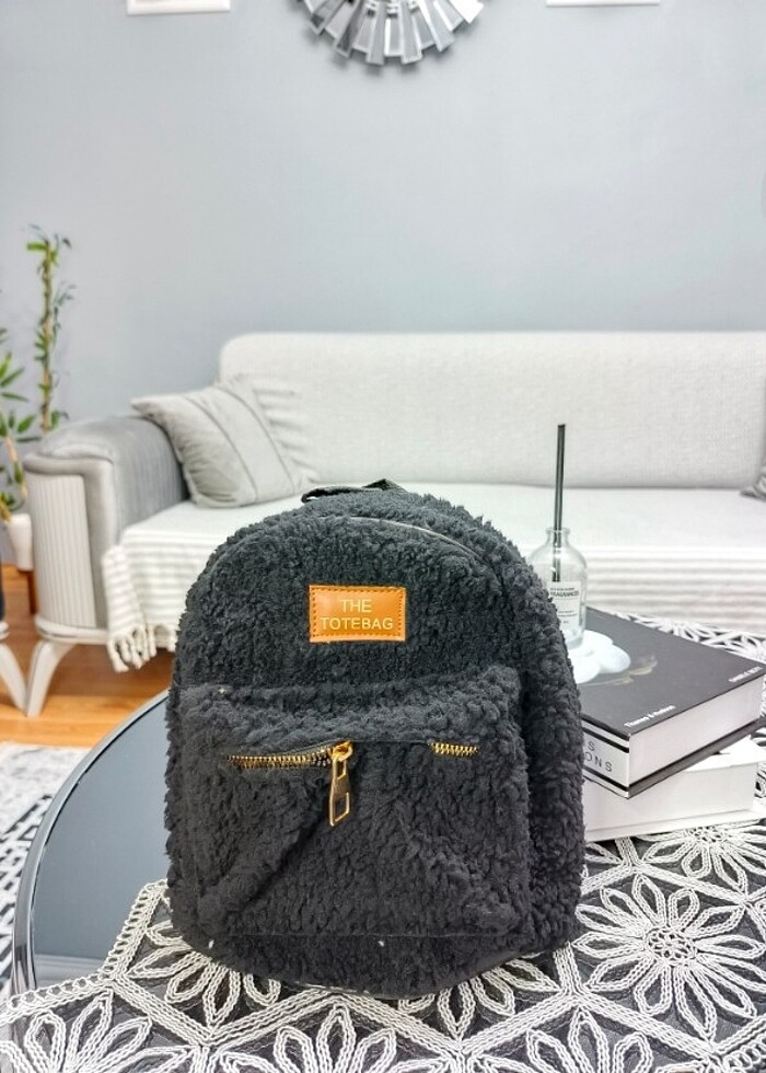 Peluş Mini Sırt Çantası - Görsel 2
