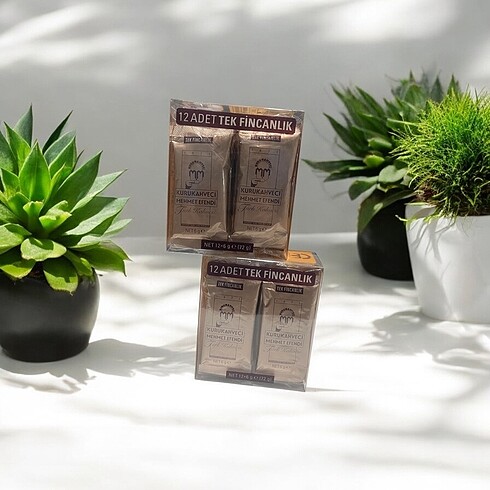 HEDİYELİK TÜRK KAHVESİ 12x6 gr 2 KUTU 24 adet - Görsel 2