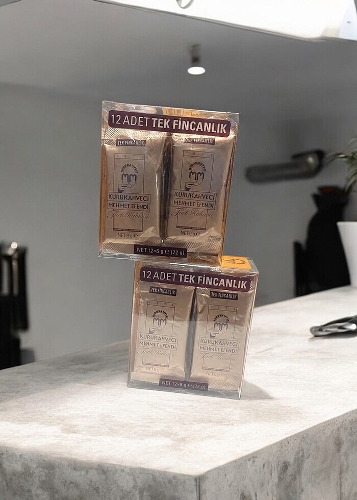 HEDİYELİK TÜRK KAHVESİ 12x6 gr 2 KUTU 24 adet - Görsel 4