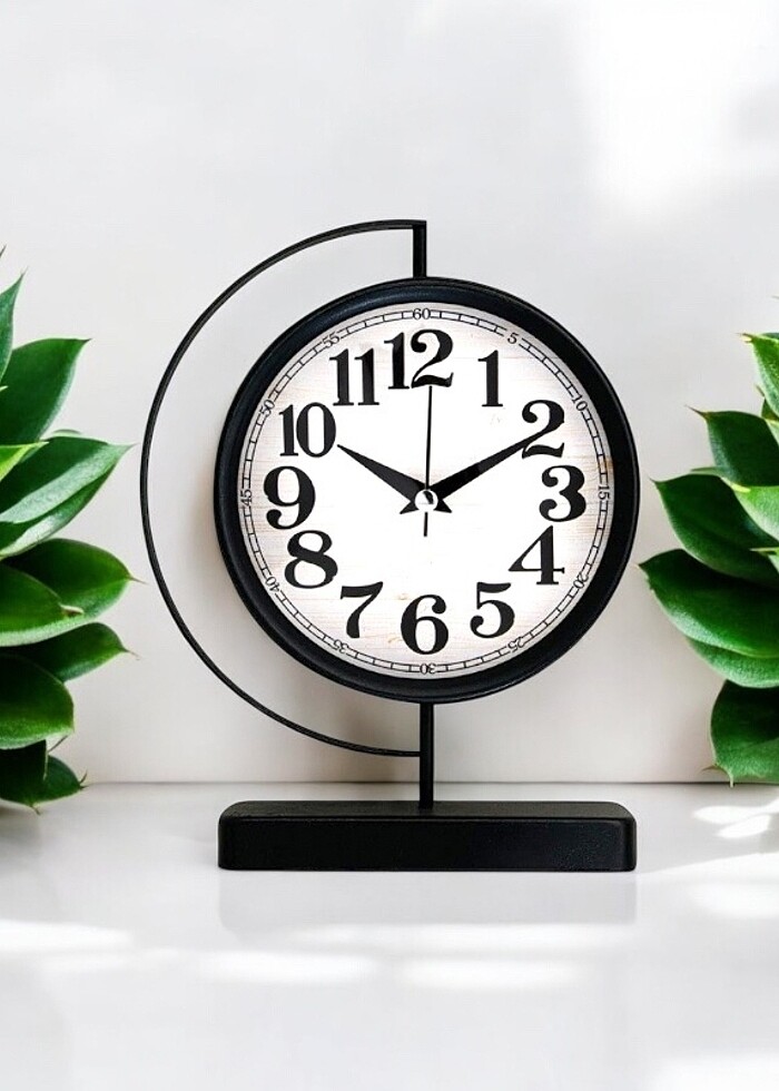 SİYAH MASA SAATİ - Görsel 2