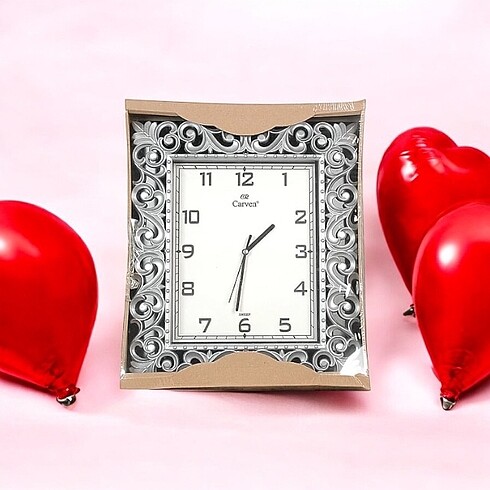 Gri duvar saati - Görsel 5