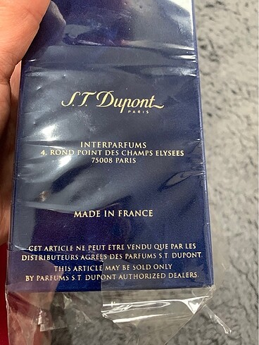 Beden Renk S T Dupont parfüm