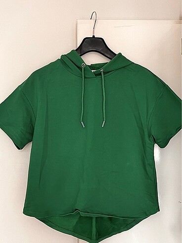kısa kollu sweatshirt