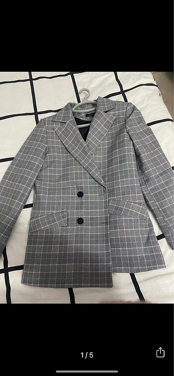Gri Blazer Ceket
