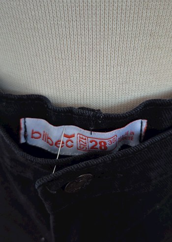 Siyah Kadın Kot Pantolon - Görsel 2