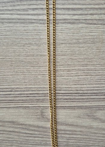 Altın Renk Kaktüs Detaylı Kolye - Görsel 2