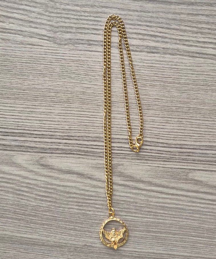 Melek Aksesuarlı Kolye - Görsel 2