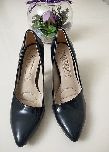 Koyu Lacivert Stiletto