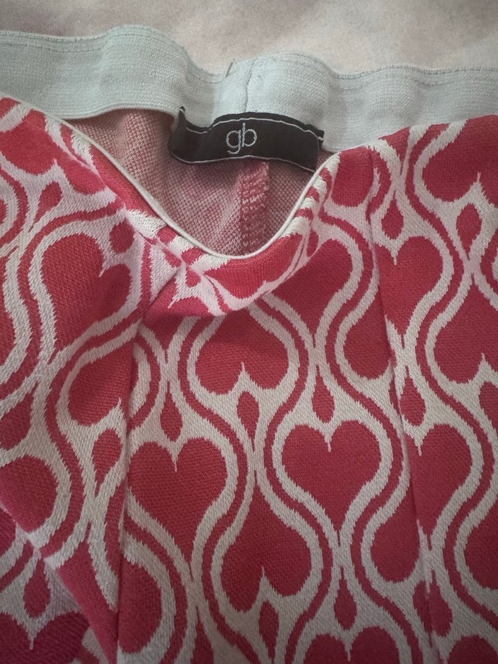 Desenli, Pilili,  yırtmaçlı 
İspanyol Paça tayt Pant.
Gb marka - Görsel 3