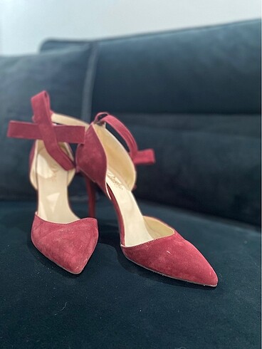 37 Beden bordo Renk Bordo Stiletto