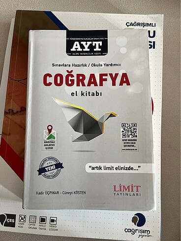 Limit Yayınları AYT Coğrafya el kitabı