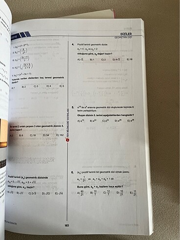  Fen Bilimleri Yayınları Venüs Serisi AYT Matematik Soru Bankası