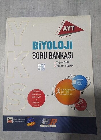 Ayt biyoloji hız ve renk soru bankası