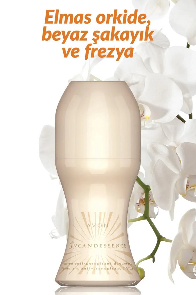 Avon Incandessence Kadın Roll-On Deodorant - Görsel 2