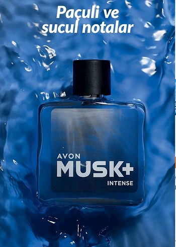 Avon Musk+ Intense Erkek Parfümü - Görsel 6