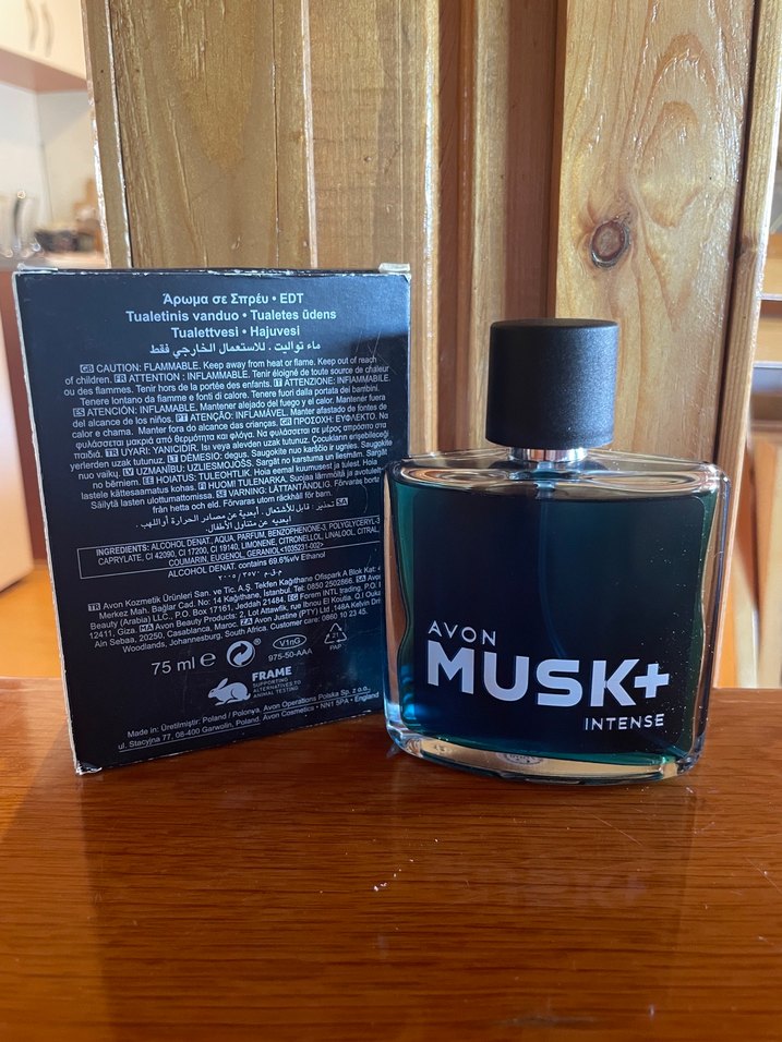 Avon Musk+ Intense Erkek Parfümü - Görsel 2