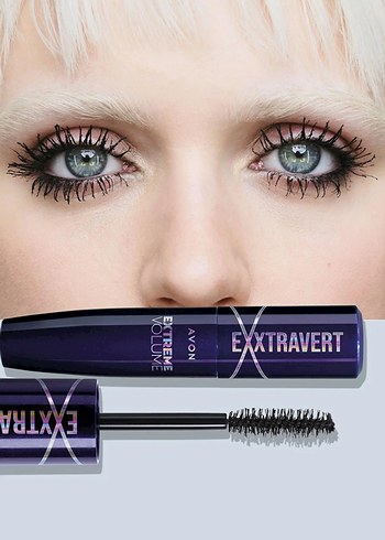 Avon Exxtravert Siyah Maskara - Görsel 5