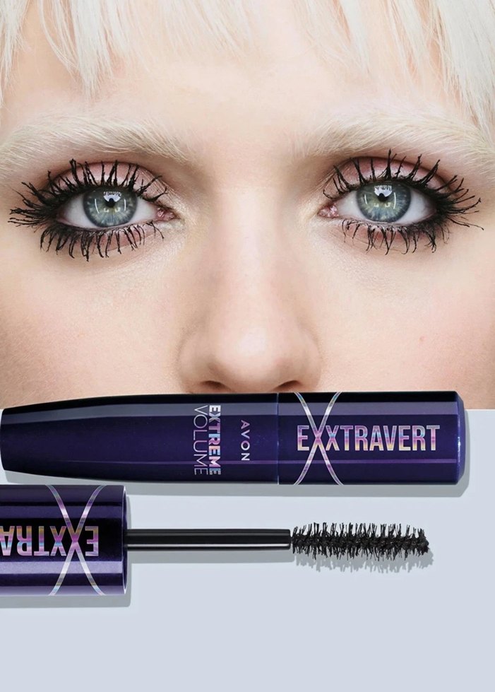 Avon Exxtravert Siyah Maskara - Görsel 5